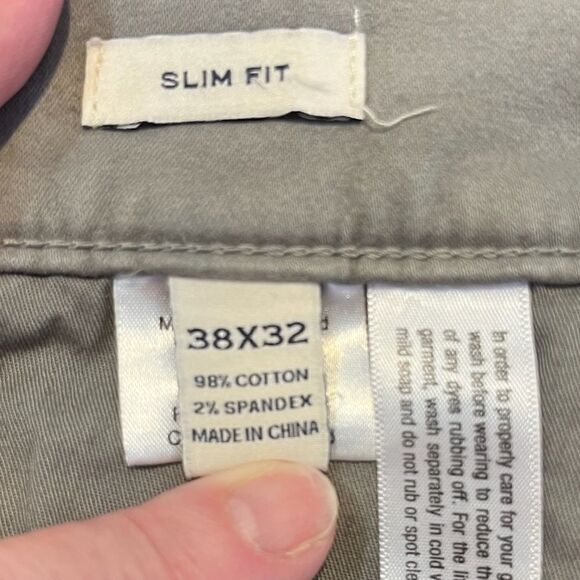 JOSEPH ABBOUND Slim Fit Cotton Spandex Jeans Gray Men’s Size 38x32 - Picture 5 of 5